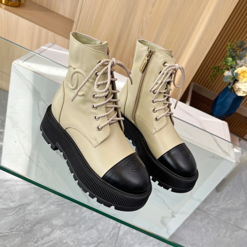 Chanel Boots For Women #1258614 $105.00 USD, Wholesale Replica Chanel Boots