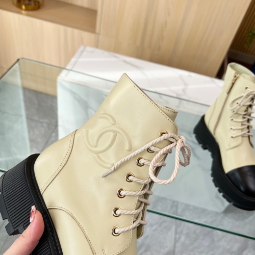 Replica Chanel Boots For Women #1258614 $105.00 USD for Wholesale