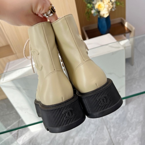 Replica Chanel Boots For Women #1258614 $105.00 USD for Wholesale