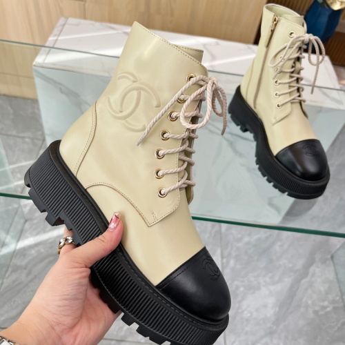 Replica Chanel Boots For Women #1258614 $105.00 USD for Wholesale