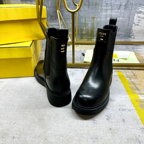 Replica Fendi Fashion Boots For Women #1258641 $108.00 USD for Wholesale