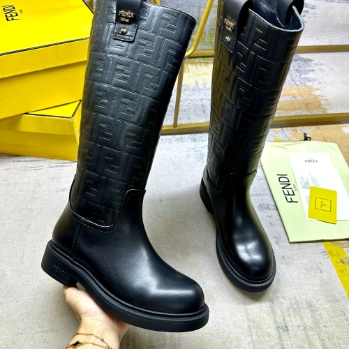 Fendi Fashion Boots For Women #1258643 $132.00 USD, Wholesale Replica Fendi Fashion Boots