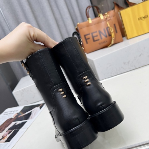 Replica Fendi Fashion Boots For Women #1258647 $112.00 USD for Wholesale