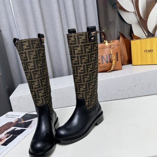 Fendi Fashion Boots For Women #1258653 $130.00 USD, Wholesale Replica Fendi Fashion Boots