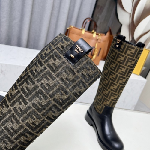 Replica Fendi Fashion Boots For Women #1258653 $130.00 USD for Wholesale