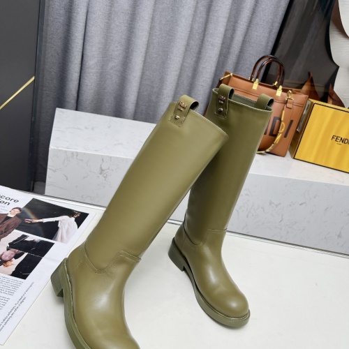 Replica Fendi Fashion Boots For Women #1258656 $150.00 USD for Wholesale