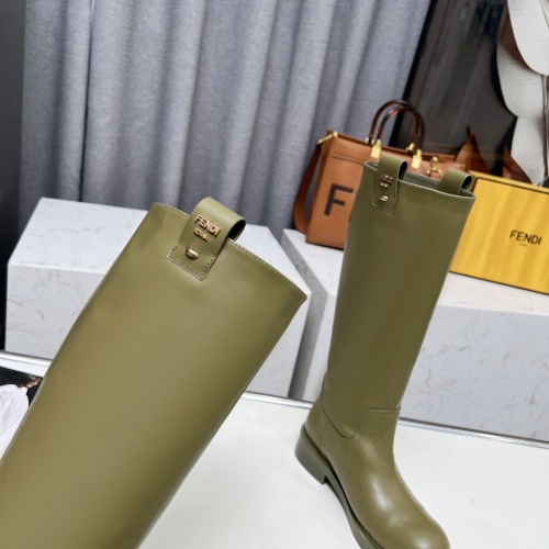 Replica Fendi Fashion Boots For Women #1258656 $150.00 USD for Wholesale