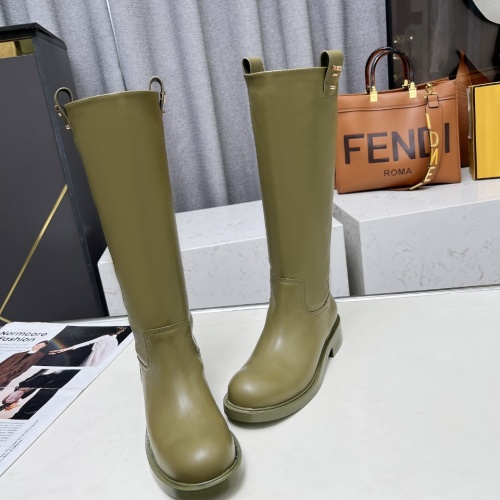 Replica Fendi Fashion Boots For Women #1258656 $150.00 USD for Wholesale