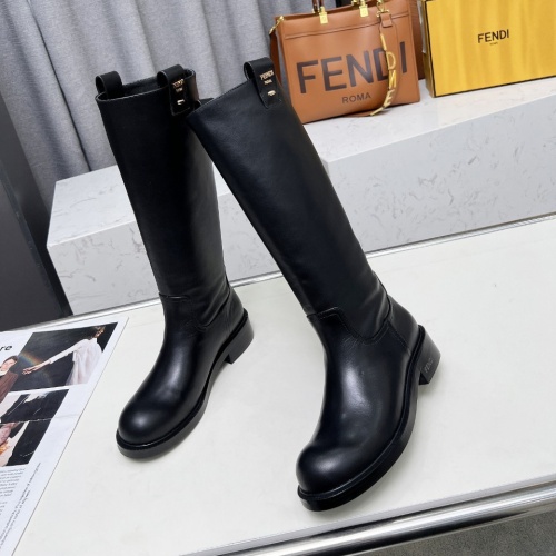 Fendi Fashion Boots For Women #1258657 $150.00 USD, Wholesale Replica Fendi Fashion Boots