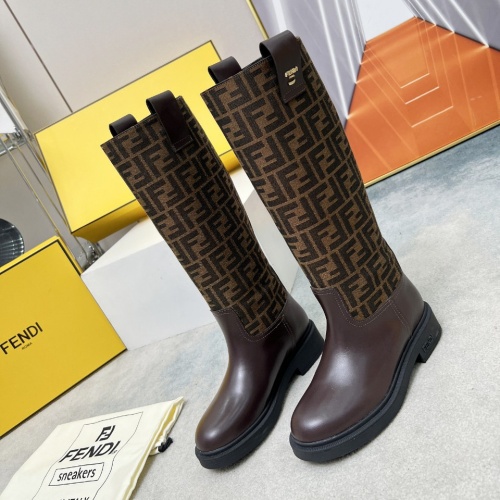 Fendi Fashion Boots For Women #1258658 $132.00 USD, Wholesale Replica Fendi Fashion Boots