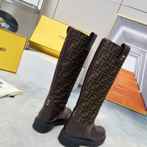 Replica Fendi Fashion Boots For Women #1258658 $132.00 USD for Wholesale