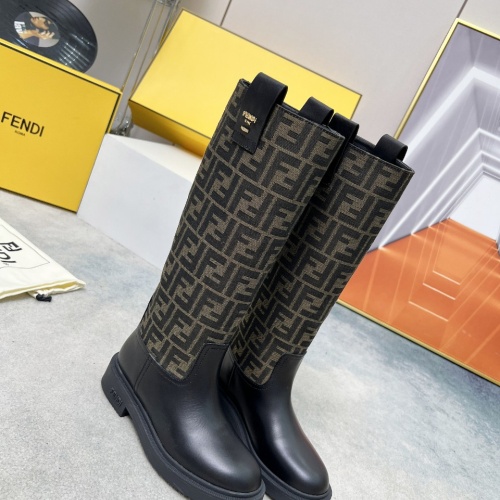 Replica Fendi Fashion Boots For Women #1258659 $132.00 USD for Wholesale