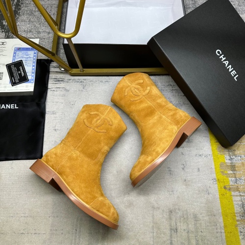 Replica Chanel Boots For Women #1258666 $108.00 USD for Wholesale