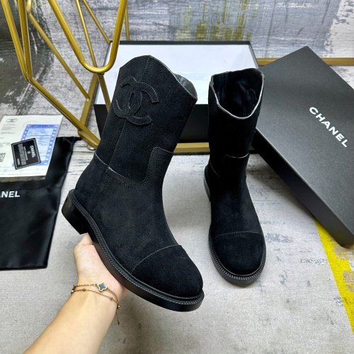 Chanel Boots For Women #1258667 $108.00 USD, Wholesale Replica Chanel Boots