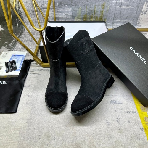 Replica Chanel Boots For Women #1258667 $108.00 USD for Wholesale