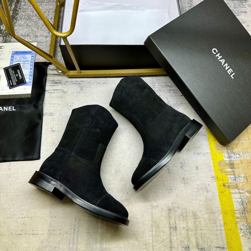 Replica Chanel Boots For Women #1258667 $108.00 USD for Wholesale