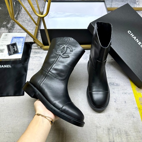 Chanel Boots For Women #1258668 $108.00 USD, Wholesale Replica Chanel Boots