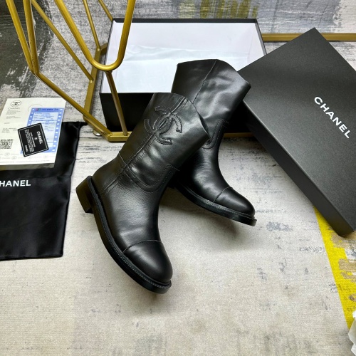 Replica Chanel Boots For Women #1258668 $108.00 USD for Wholesale