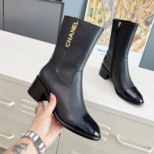 Chanel Boots For Women #1258681 $115.00 USD, Wholesale Replica Chanel Boots