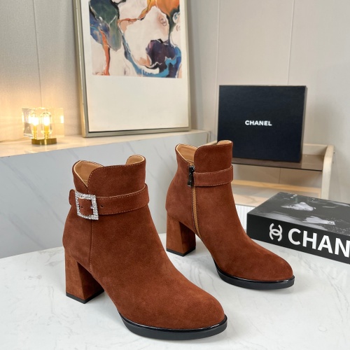 Chanel Boots For Women #1258687 $98.00 USD, Wholesale Replica Chanel Boots