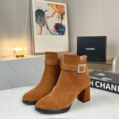 Chanel Boots For Women #1258688 $98.00 USD, Wholesale Replica Chanel Boots