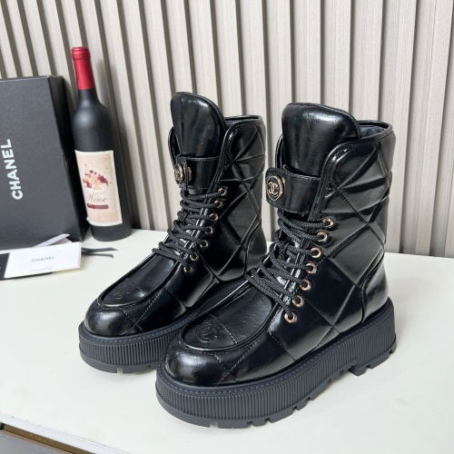 Chanel Boots For Women #1258689 $130.00 USD, Wholesale Replica Chanel Boots