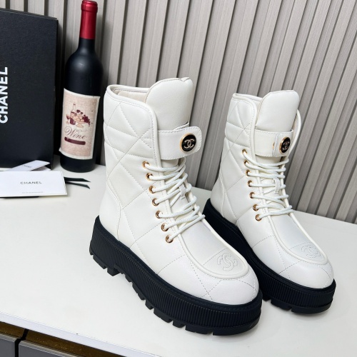 Chanel Boots For Women #1258690 $130.00 USD, Wholesale Replica Chanel Boots