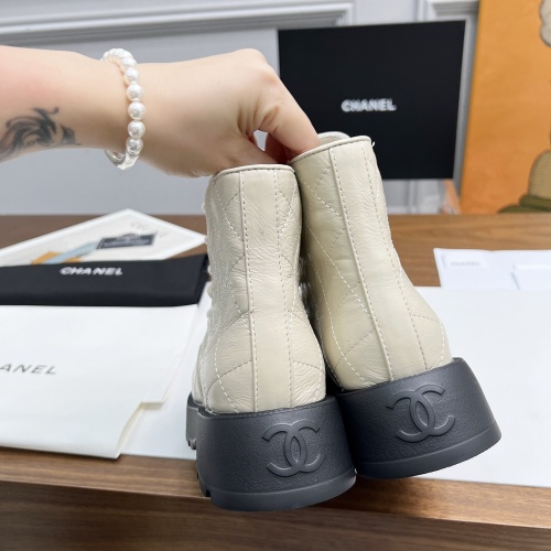 Replica Chanel Boots For Women #1258691 $105.00 USD for Wholesale