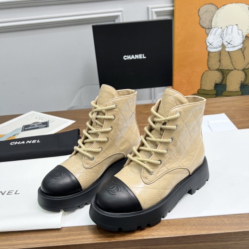 Chanel Boots For Women #1258692 $105.00 USD, Wholesale Replica Chanel Boots