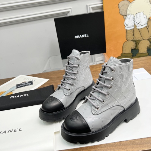 Chanel Boots For Women #1258693 $105.00 USD, Wholesale Replica Chanel Boots