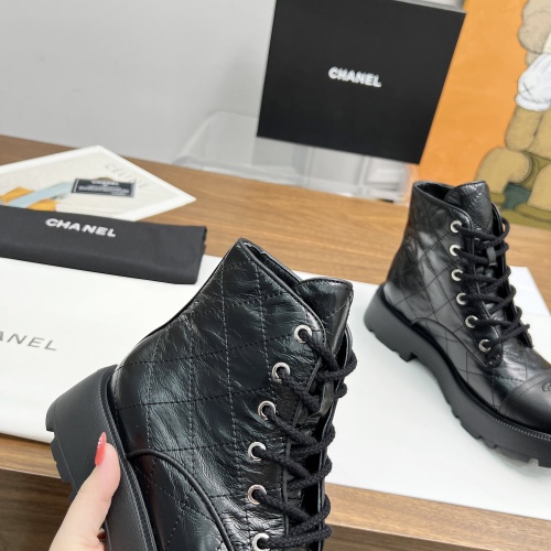 Replica Chanel Boots For Women #1258694 $105.00 USD for Wholesale