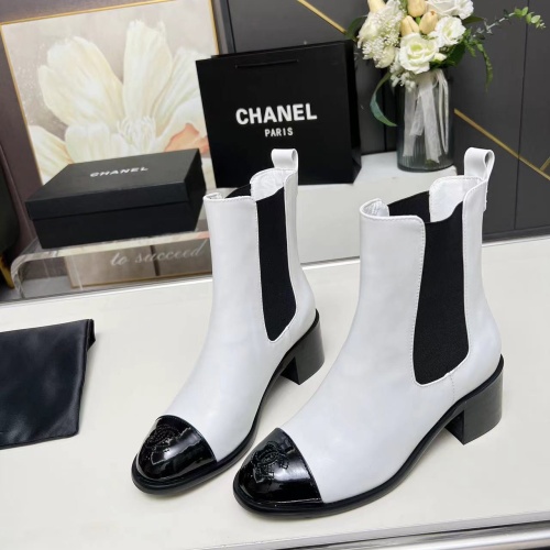 Chanel Boots For Women #1258695 $102.00 USD, Wholesale Replica Chanel Boots