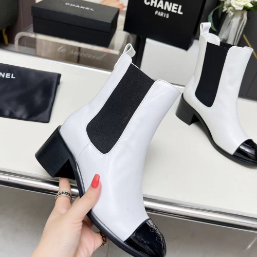 Replica Chanel Boots For Women #1258695 $102.00 USD for Wholesale