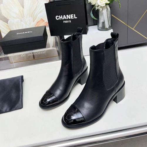 Chanel Boots For Women #1258697 $102.00 USD, Wholesale Replica Chanel Boots