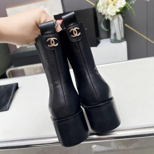 Replica Chanel Boots For Women #1258697 $102.00 USD for Wholesale