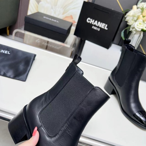 Replica Chanel Boots For Women #1258697 $102.00 USD for Wholesale