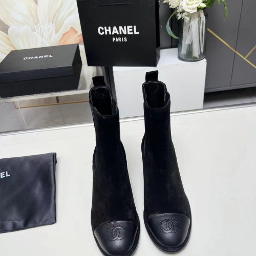 Replica Chanel Boots For Women #1258698 $102.00 USD for Wholesale