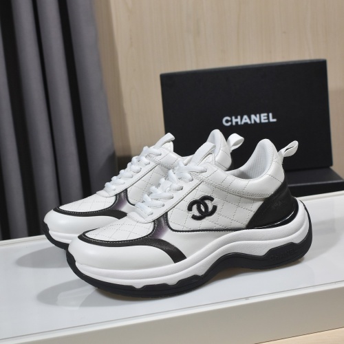 Replica Chanel Casual Shoes For Women #1258702 $112.00 USD for Wholesale