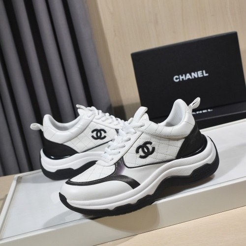 Replica Chanel Casual Shoes For Women #1258702 $112.00 USD for Wholesale