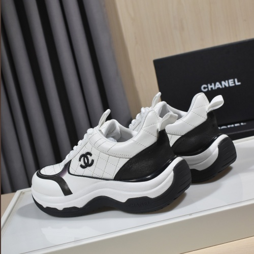 Replica Chanel Casual Shoes For Women #1258702 $112.00 USD for Wholesale