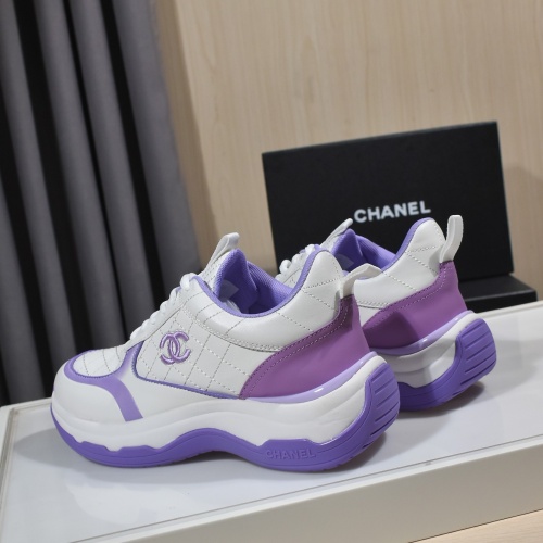 Replica Chanel Casual Shoes For Women #1258703 $112.00 USD for Wholesale