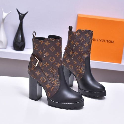 Replica Louis Vuitton Boots For Women #1258706 $96.00 USD for Wholesale