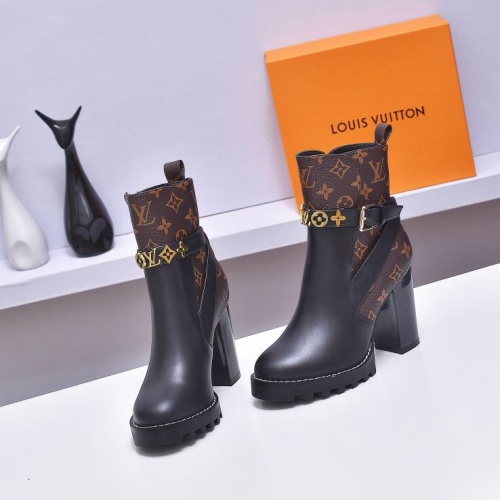 Replica Louis Vuitton Boots For Women #1258707 $98.00 USD for Wholesale