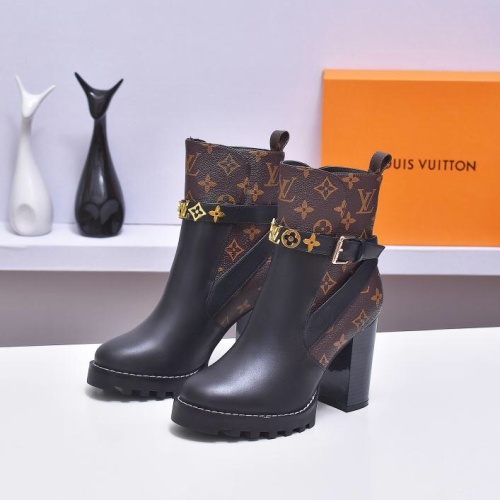 Replica Louis Vuitton Boots For Women #1258707 $98.00 USD for Wholesale