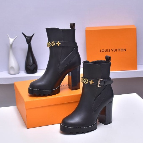 Louis Vuitton Boots For Women #1258708 $98.00 USD, Wholesale Replica Louis Vuitton Boots