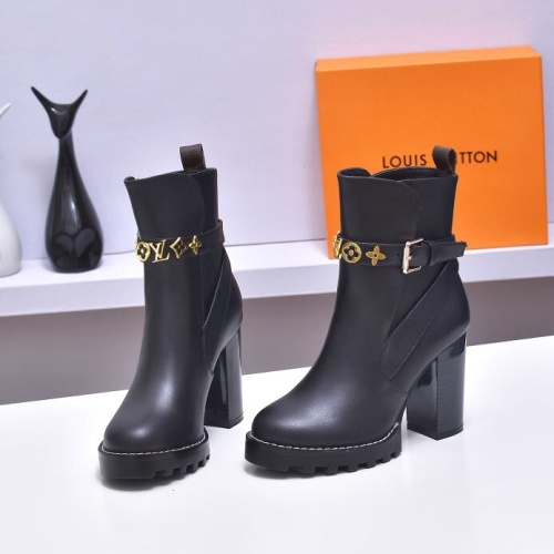 Replica Louis Vuitton Boots For Women #1258708 $98.00 USD for Wholesale