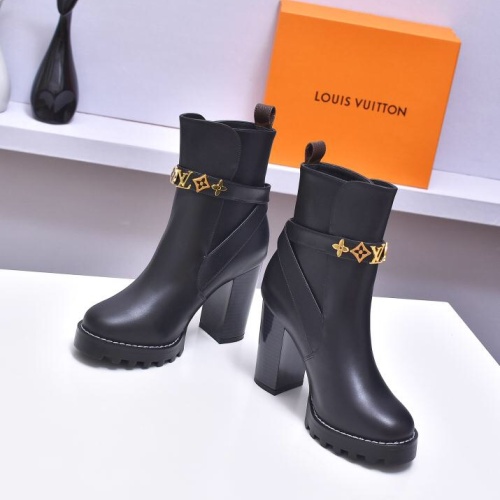 Replica Louis Vuitton Boots For Women #1258708 $98.00 USD for Wholesale