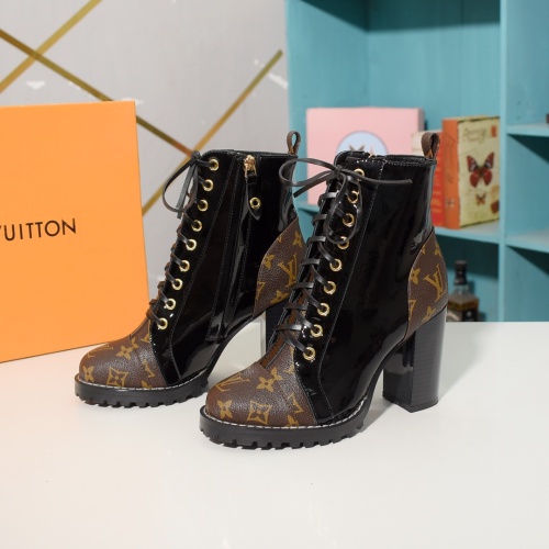 Louis Vuitton Boots For Women #1258709 $92.00 USD, Wholesale Replica Louis Vuitton Boots