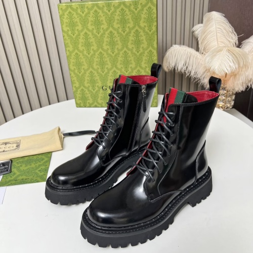 Gucci Boots For Women #1258711 $115.00 USD, Wholesale Replica Gucci Boots