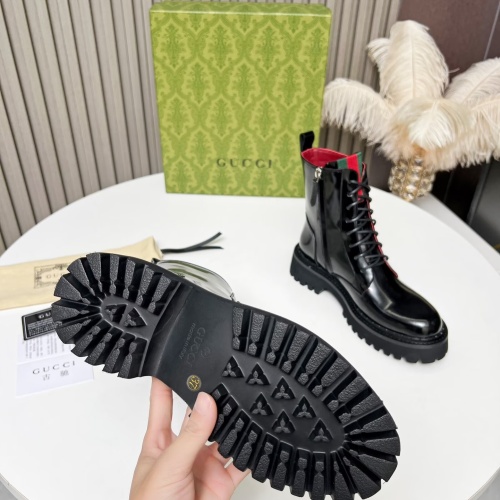 Replica Gucci Boots For Women #1258711 $115.00 USD for Wholesale